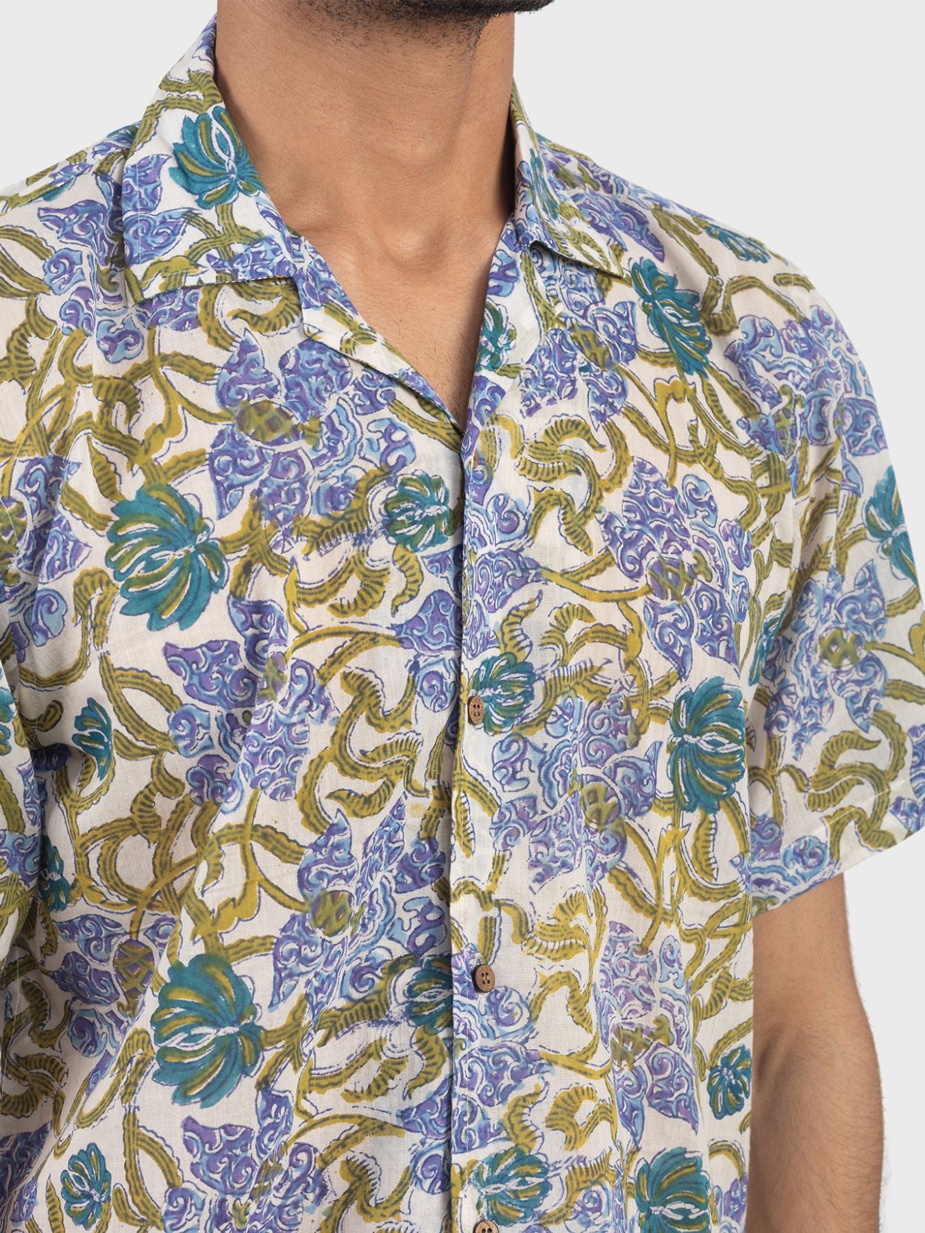 Floral Mosaic Shirt