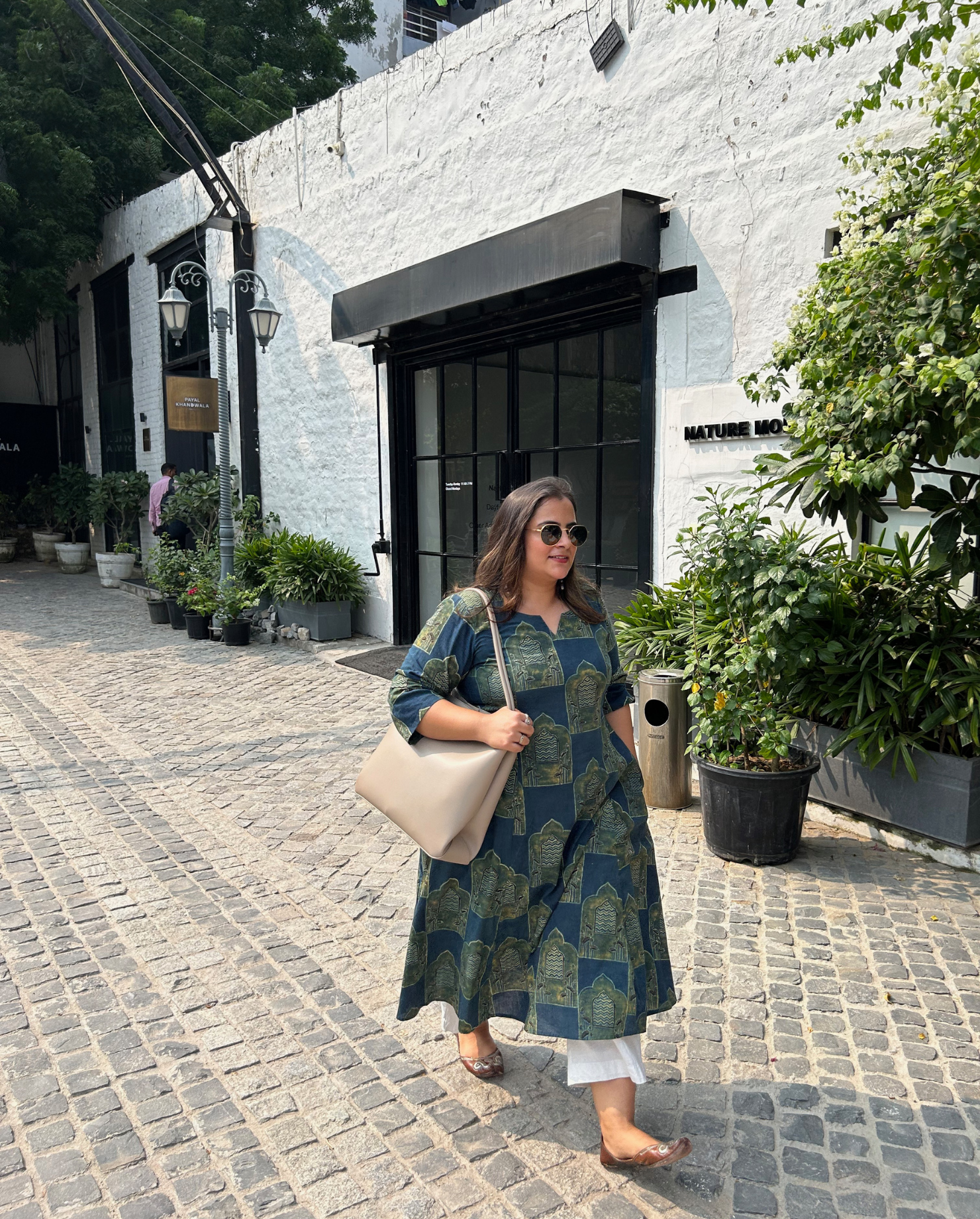 Neelima (नीलिमा) Ajrakh Kurta