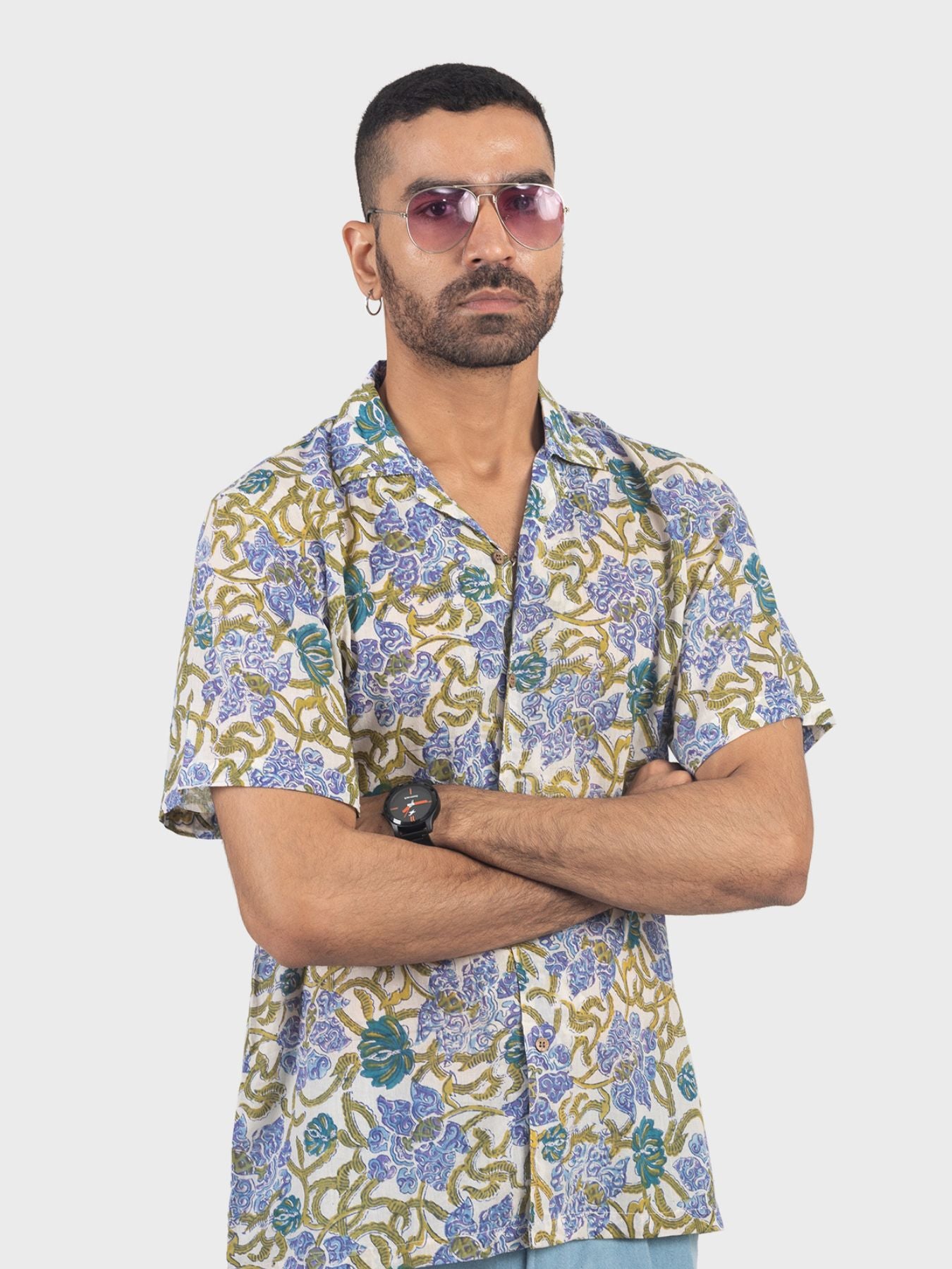 Floral Mosaic Shirt