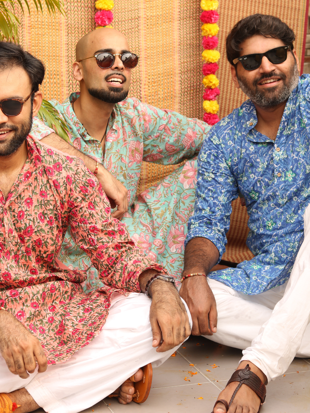 Hemant Embroidered Cotton Kurta