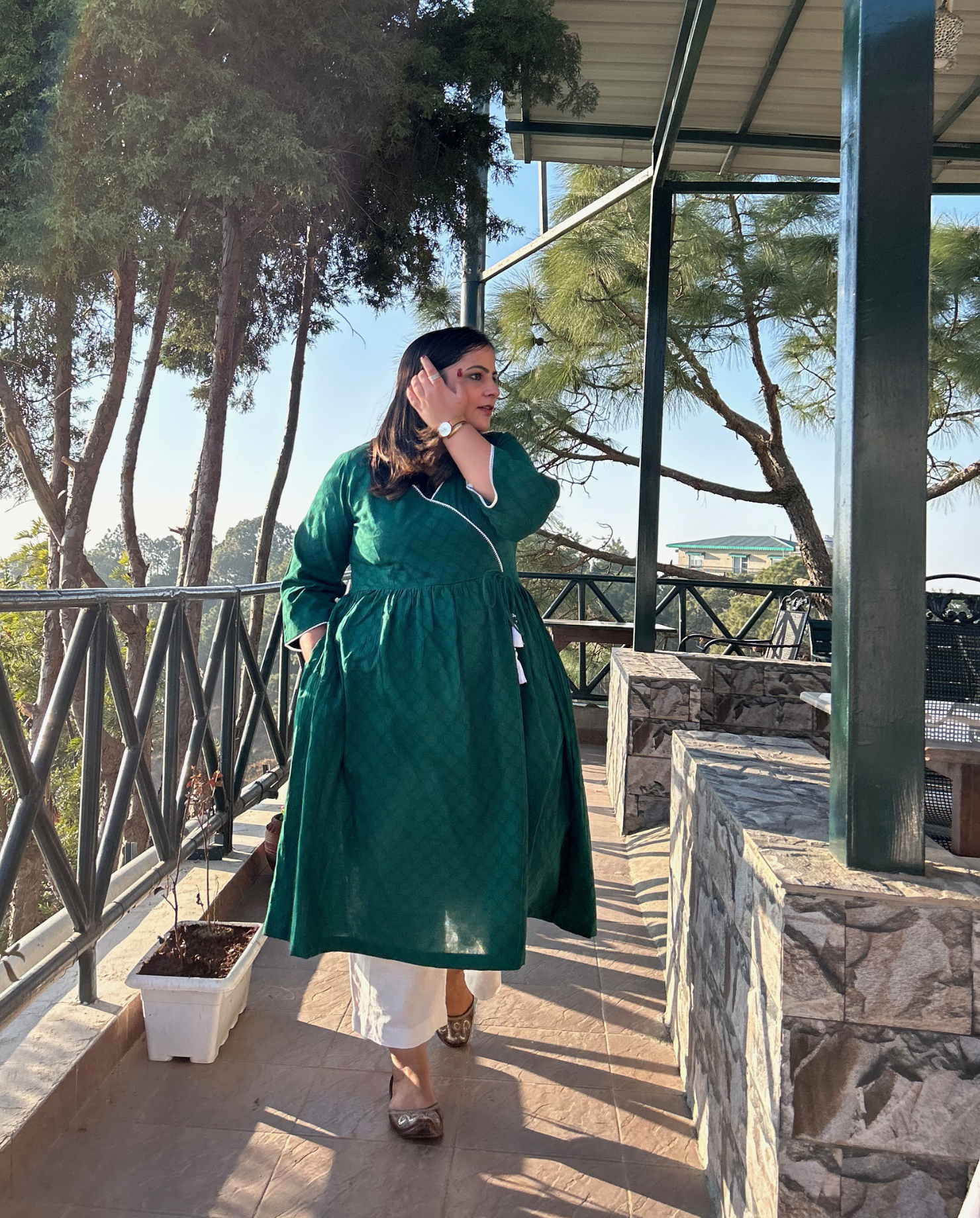 Harini (हरिणी) Angrakha Kurta