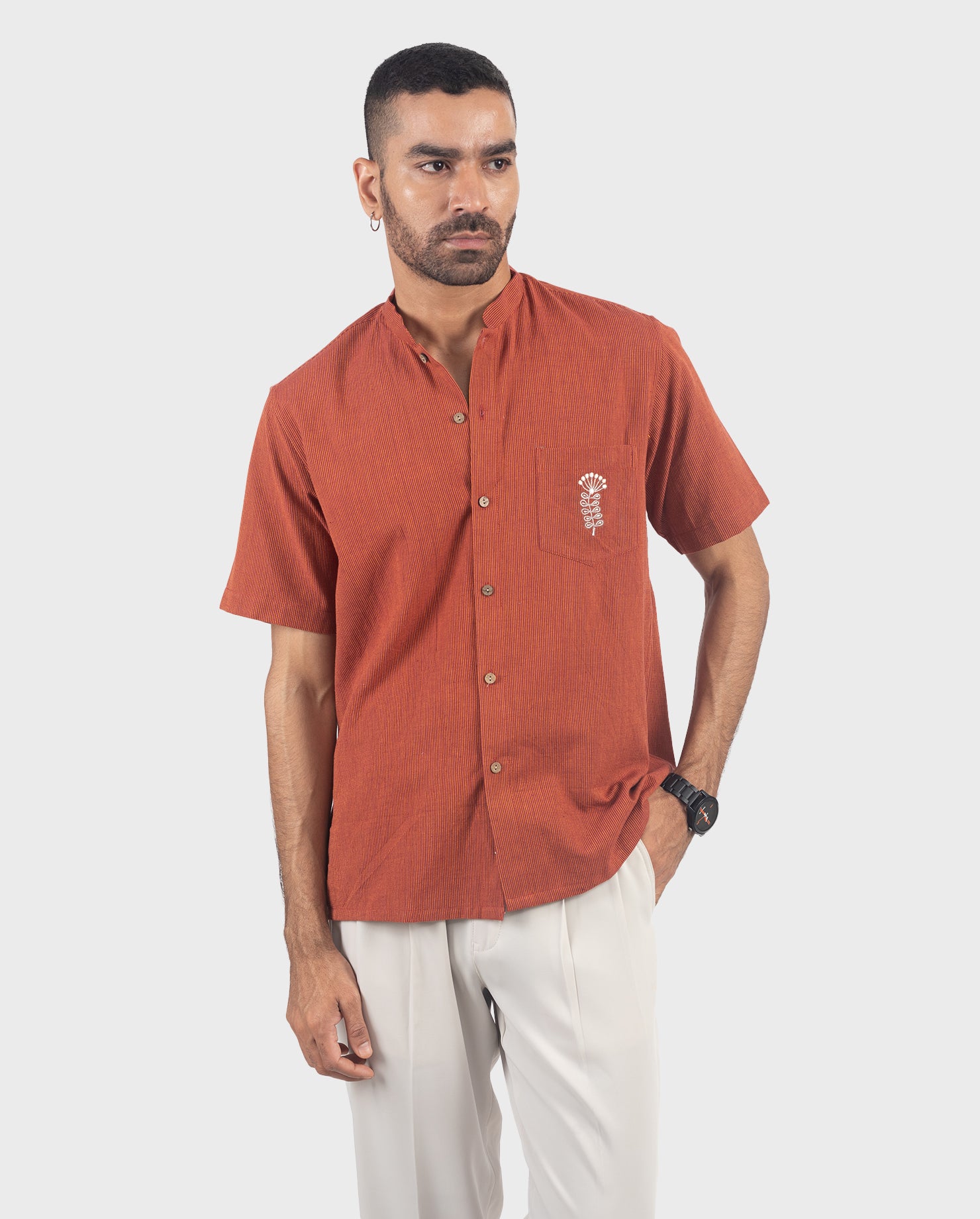 Rudra Embroidered Shirt