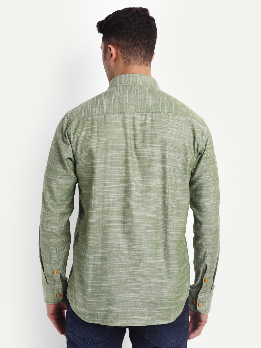 Khaddar Mint Green Shirt