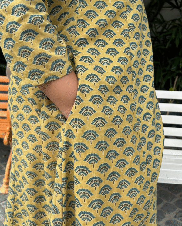 Kanak (कनक) Ajrakh Kurta