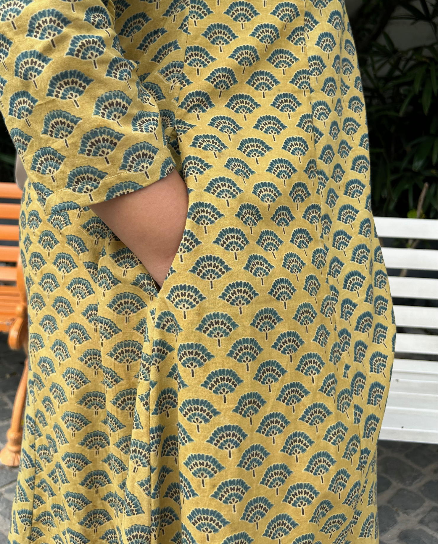 Kanak (कनक) Ajrakh Kurta