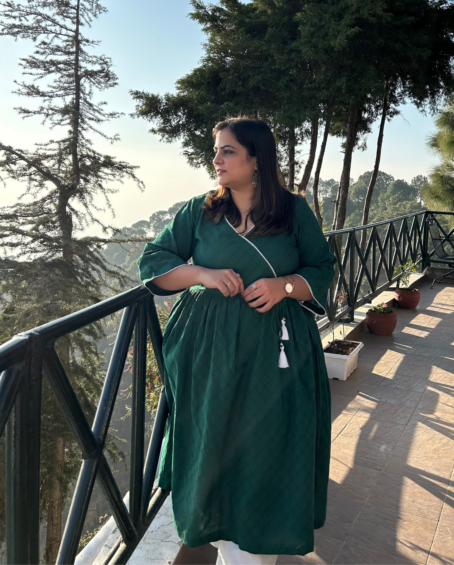 Harini (हरिणी) Angrakha Kurta