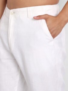 White Linen Pants