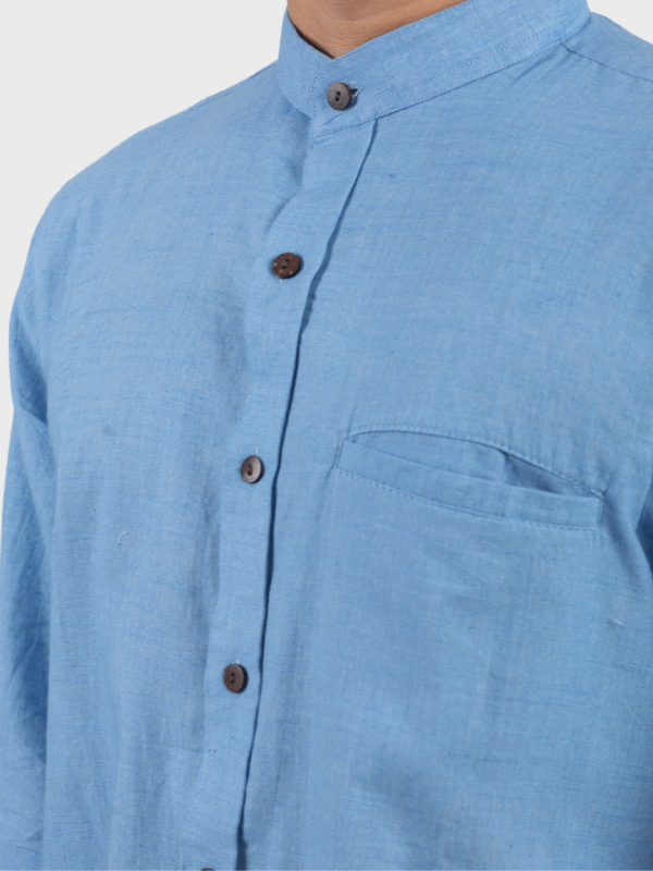 Azure Essence Handloom Shirt