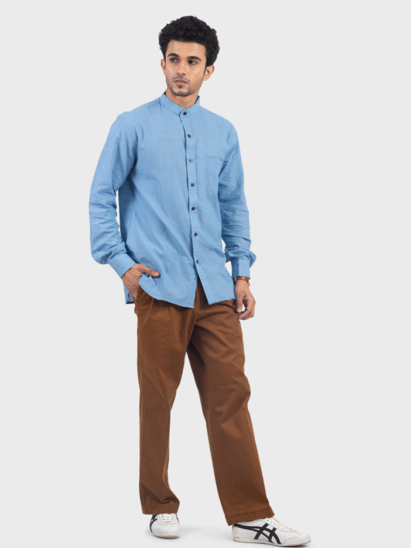 Azure Essence Handloom Shirt