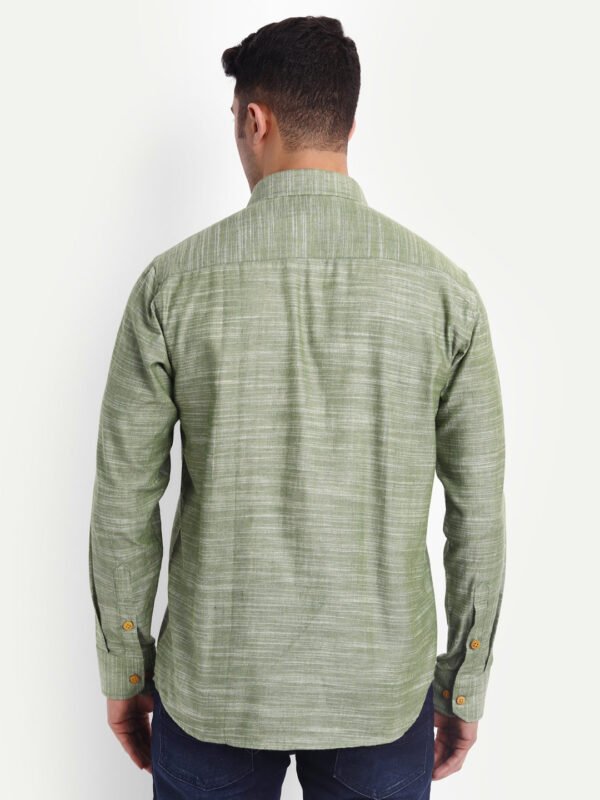 Khaddar Mint Green Shirt