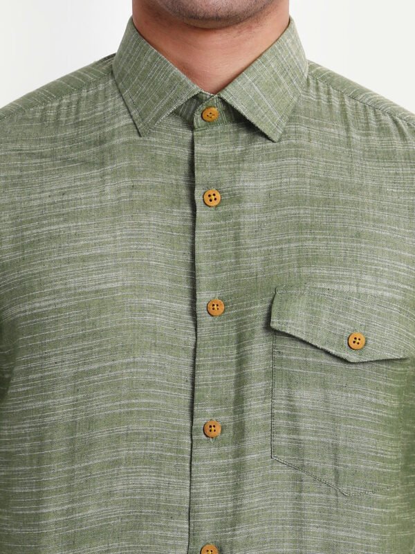 Khaddar Mint Green Shirt