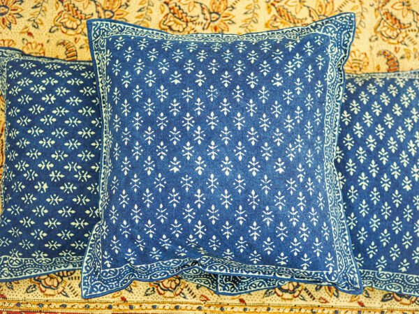 Indigo Print Cushion Cover