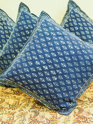 Indigo Print Cushion Cover