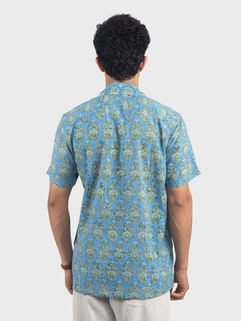 Blue Bloom Shirt — photograph 4