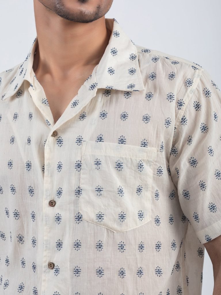 Vintage Tiles Shirt — photograph 3