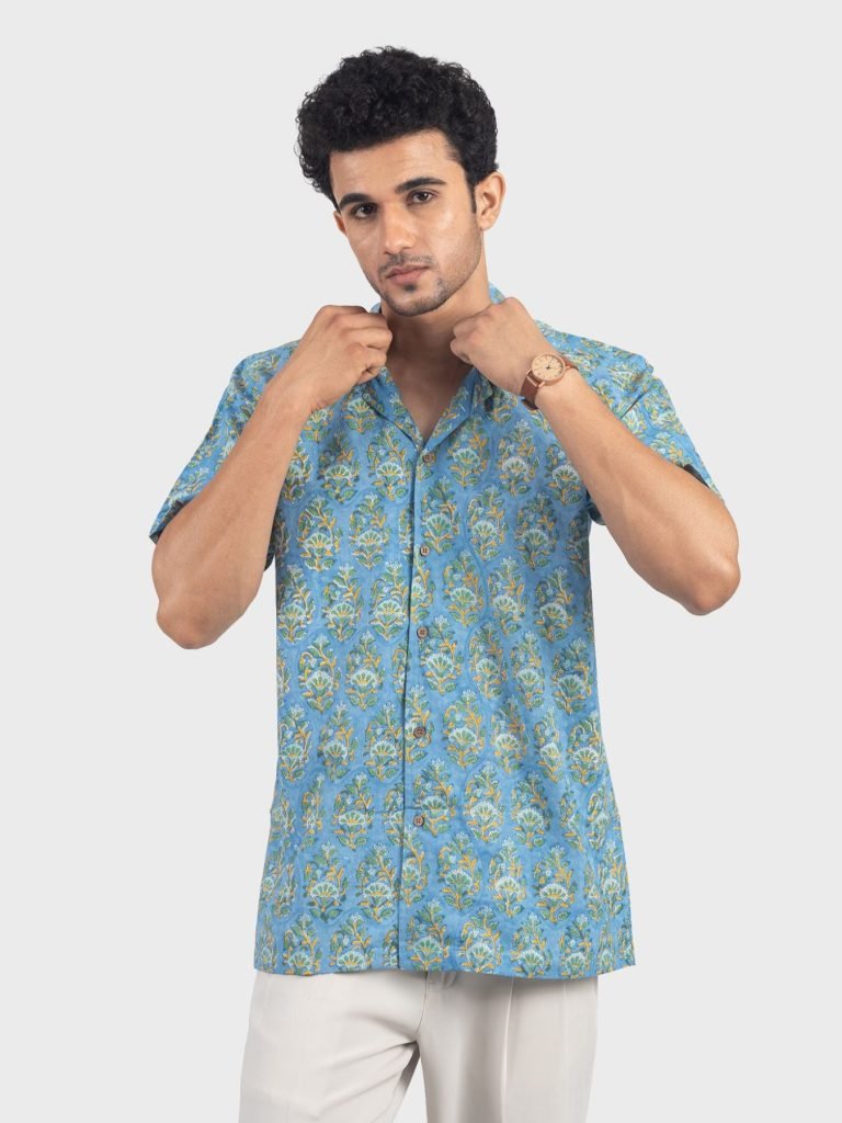 Blue Bloom Shirt