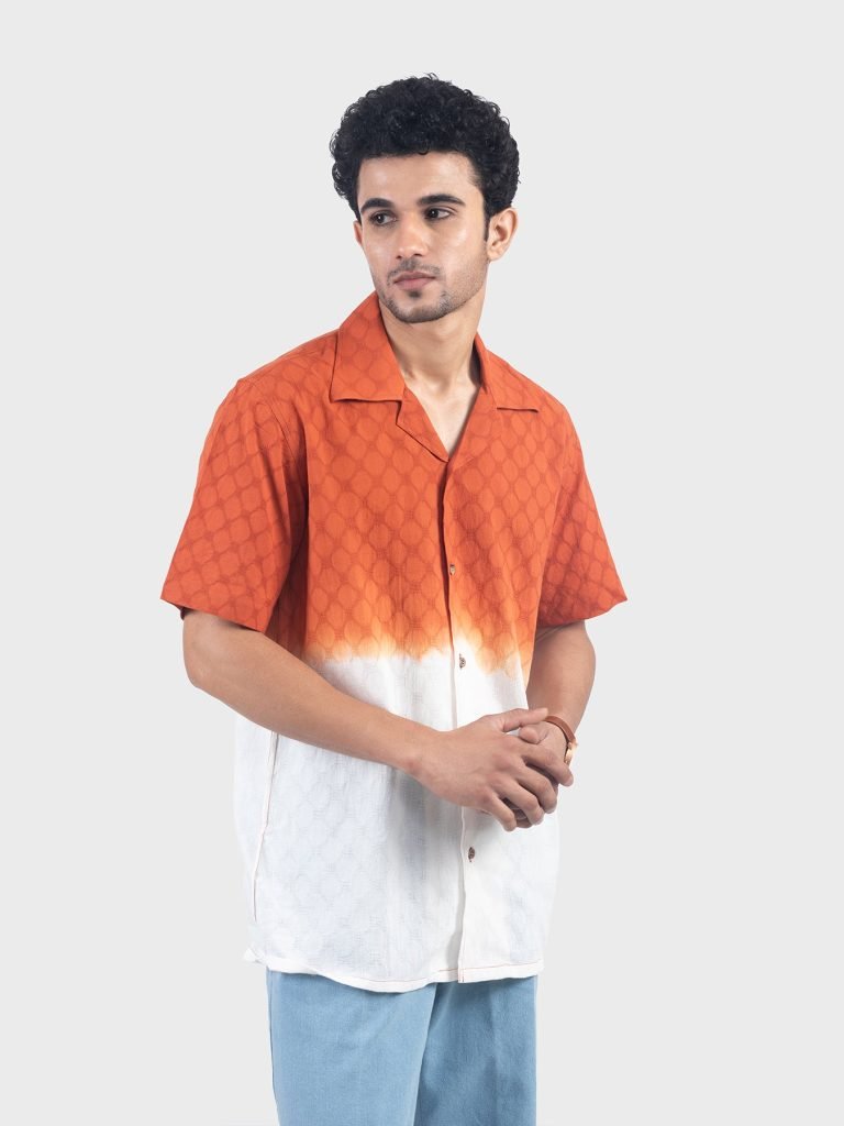 Fiery Terra Ombre Shirt — photograph 5