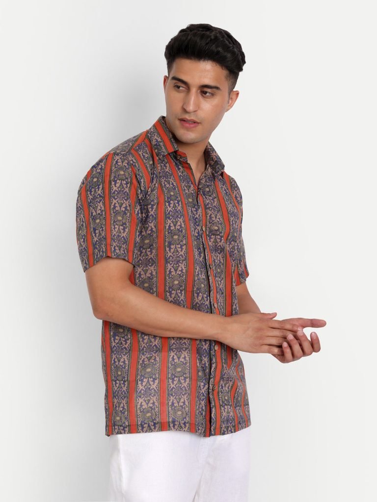 Alternative view of Fig Cotton Shirt