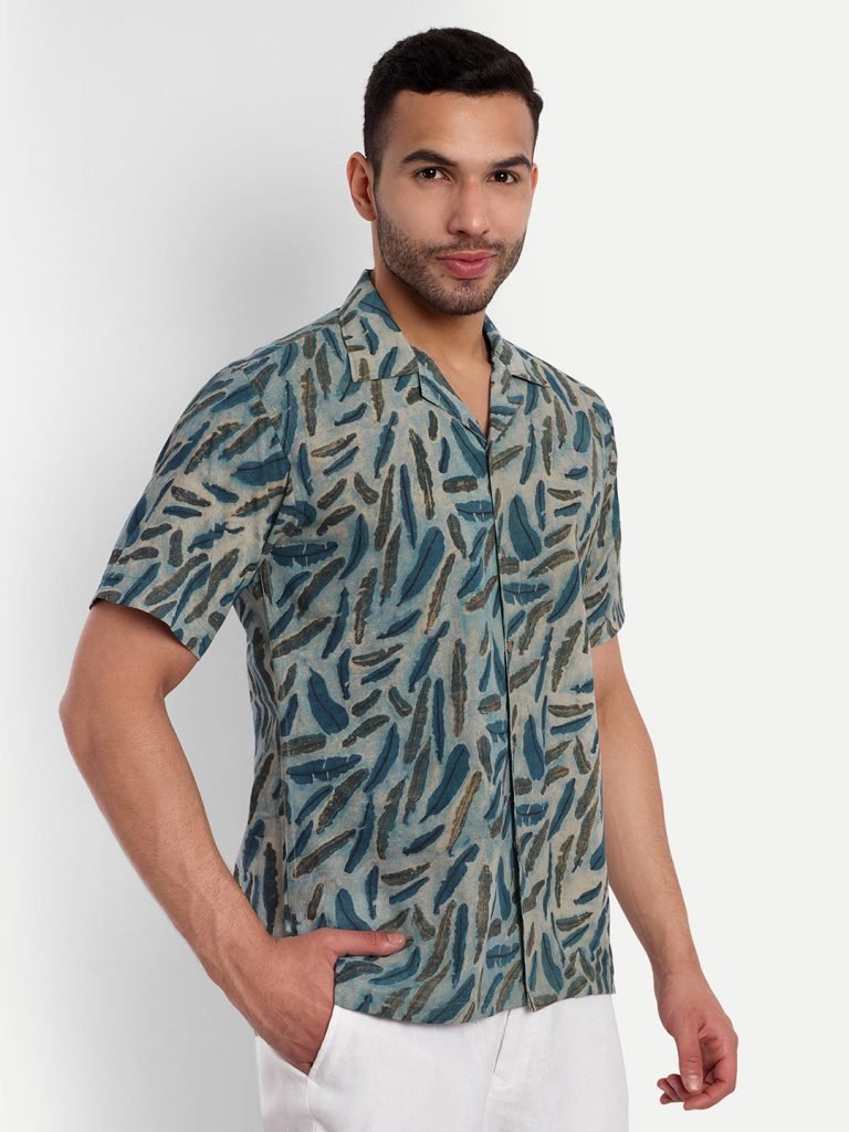 Blue Feather Shirt — photograph 7