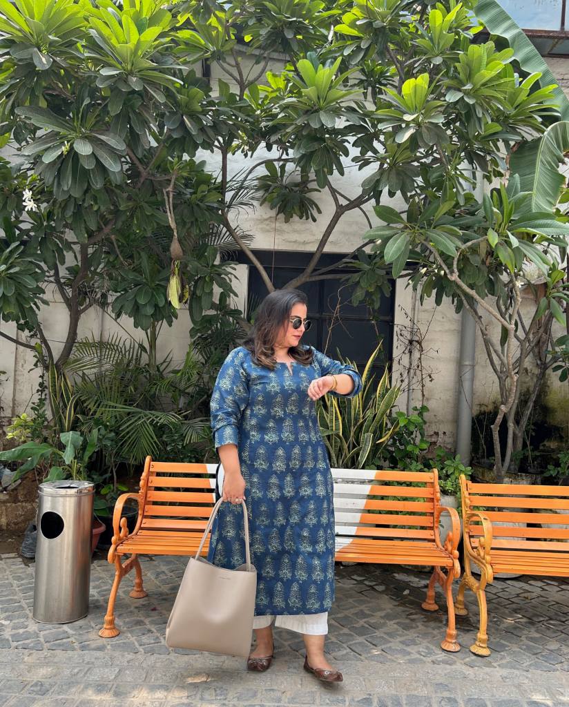 Aparajita (अपराजिता) Ajrakh Kurta