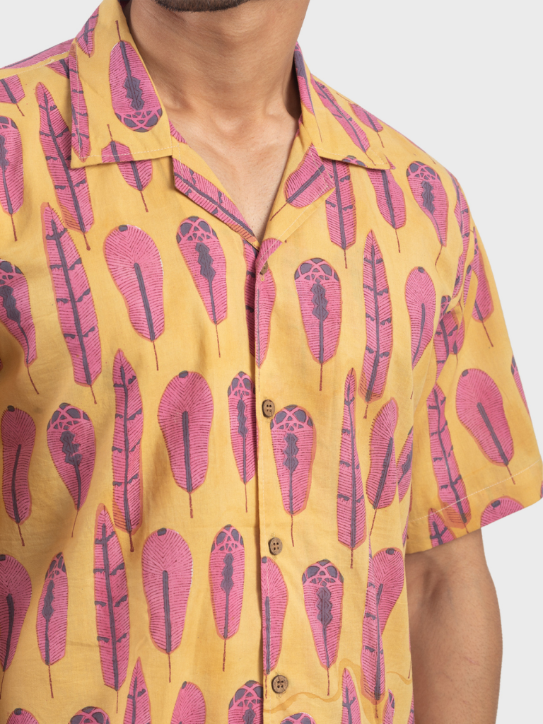 Pink Feather Shirt — photograph 3