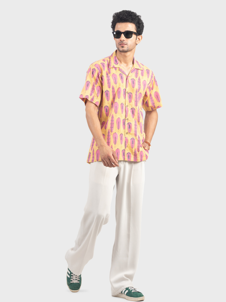 Pink Feather Shirt — photograph 4
