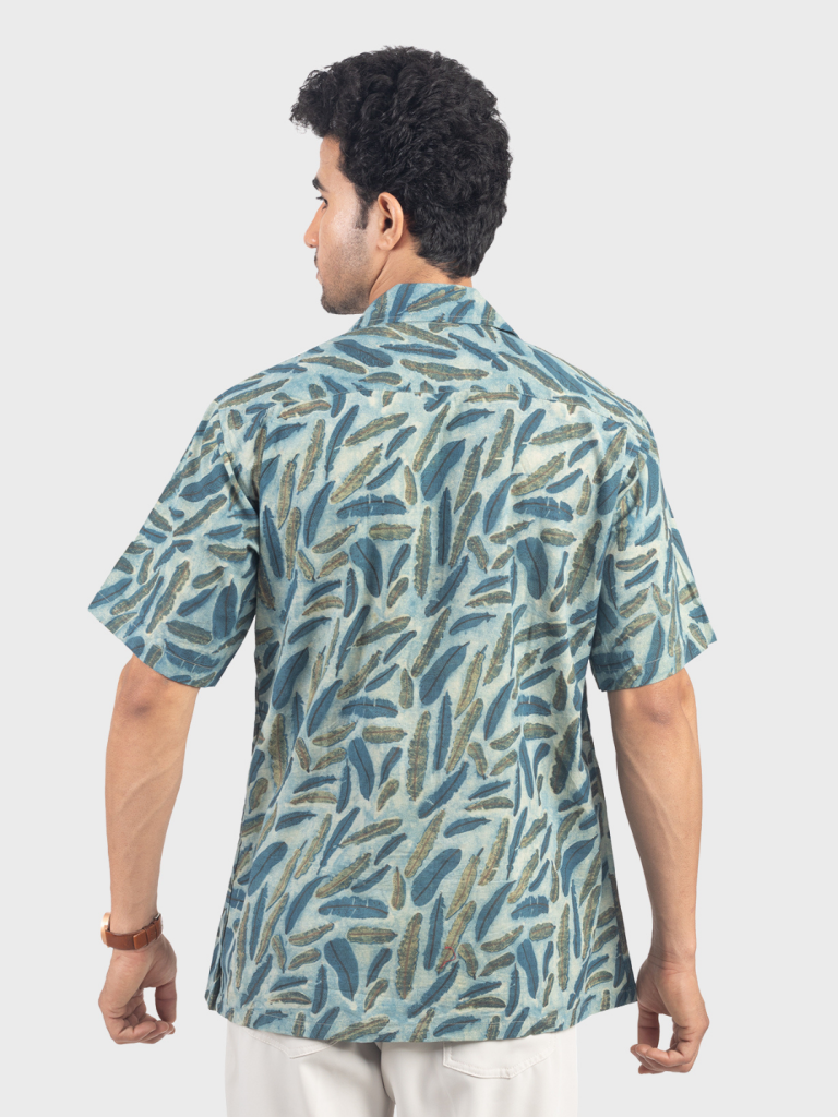 Blue Feather Shirt — photograph 5