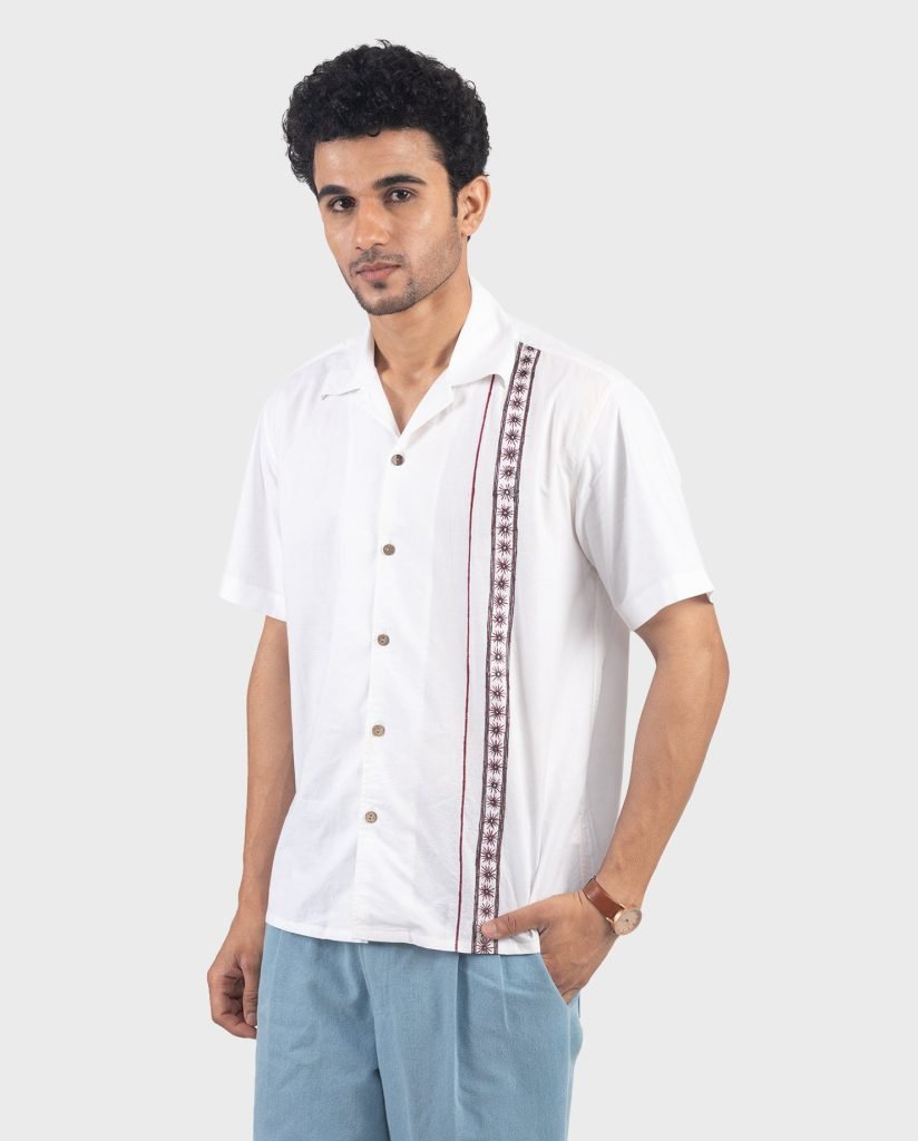 Sitaara Embroidered Shirt — photograph 3