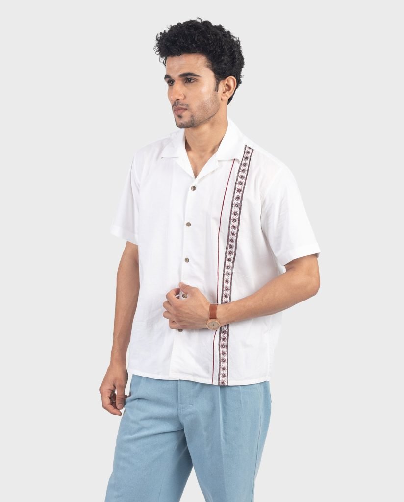Sitaara Embroidered Shirt — photograph 6