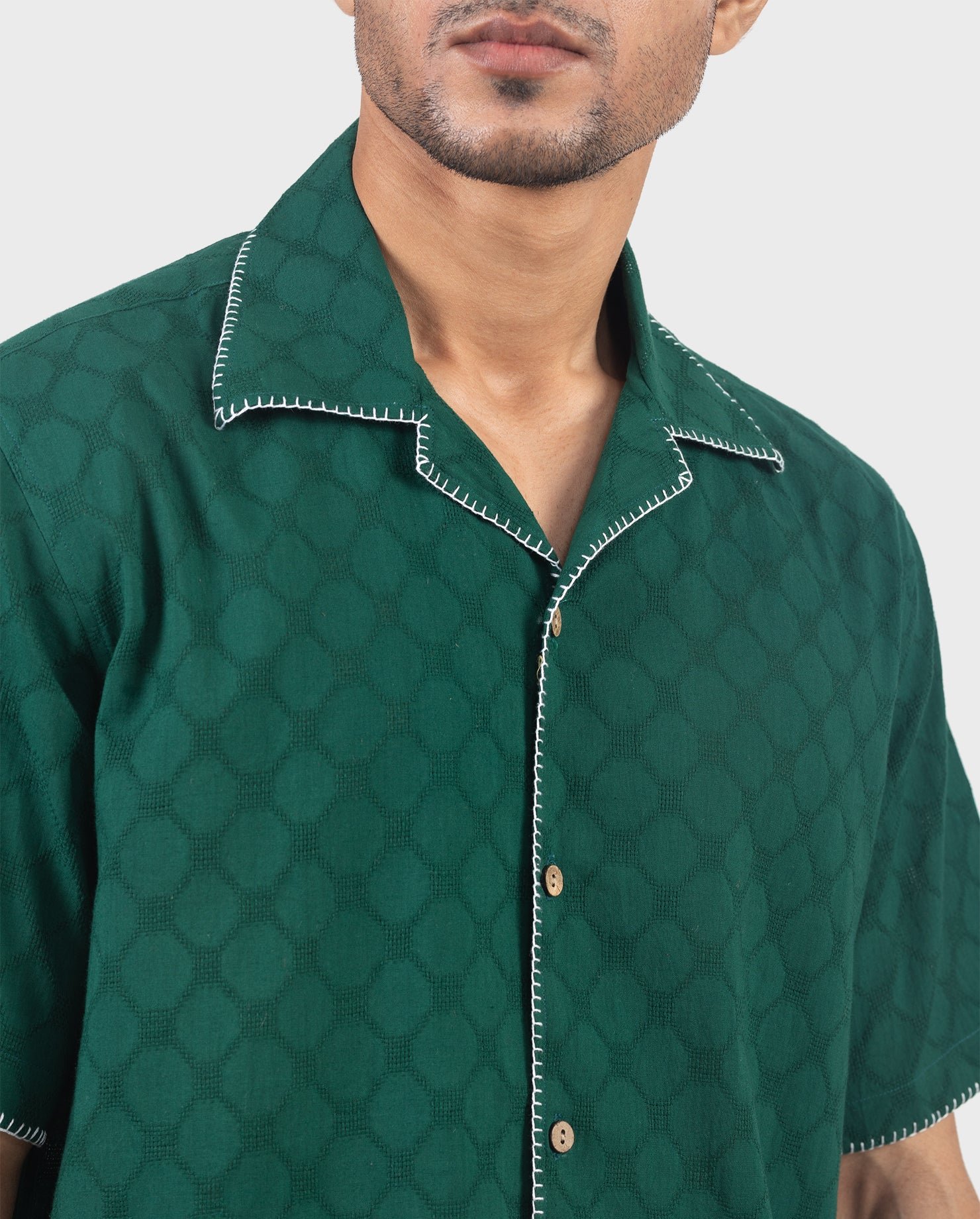 Alternative view of Harit Embroidered Shirt